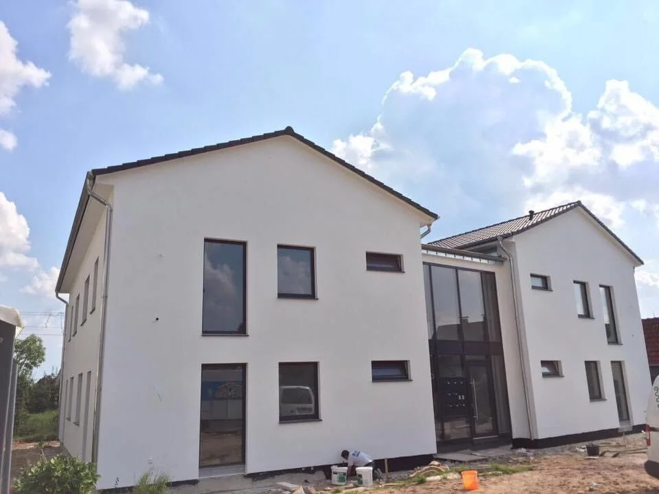Fassade mit Eingangsbereich